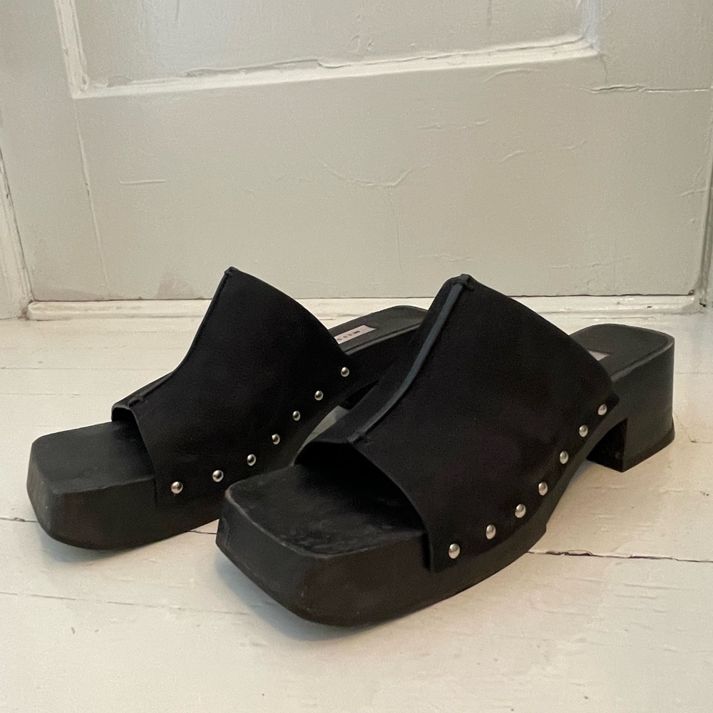 Miista leather clogs!!